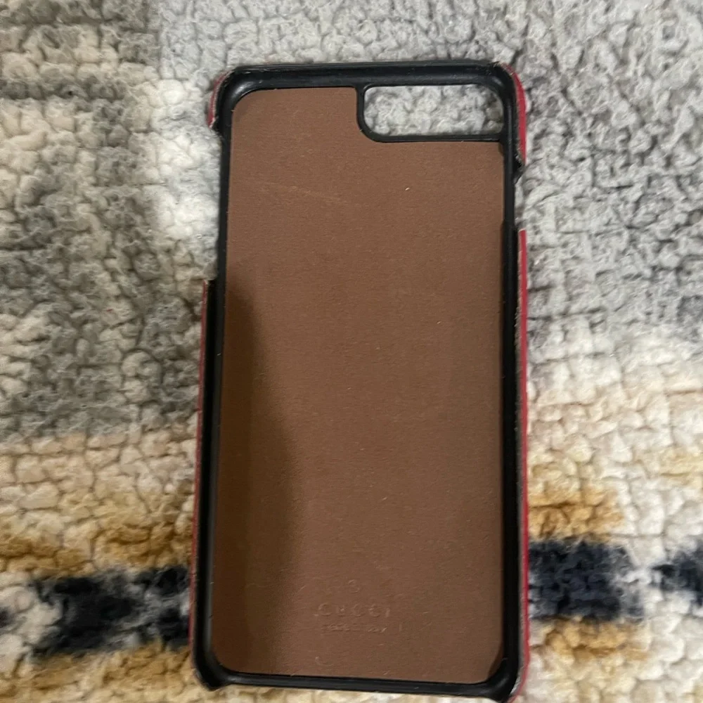 Red Gucci Butterfly Phone Case iPhone 7/8 - Picture 3 of 4